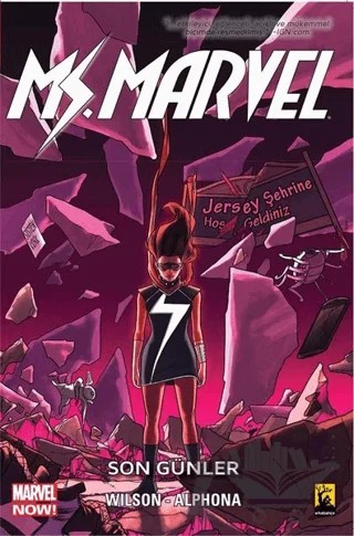Ms. Marvel 4 - Son Günler – G. Willow Wilson – Arka Bahçe Yayıncılık kitap kapağı