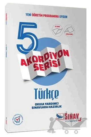 5. Sınıf Türkçe Akordiyon Serisi – Kolektif – Sınav Yayınları kitap kapağı