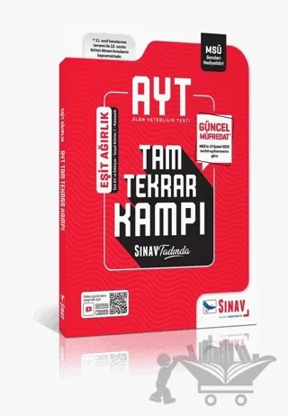 Sınav AYT Eşit Ağırlık Tam Tekrar Kampı – Kolektif – Sınav Yayınları kitap kapağı