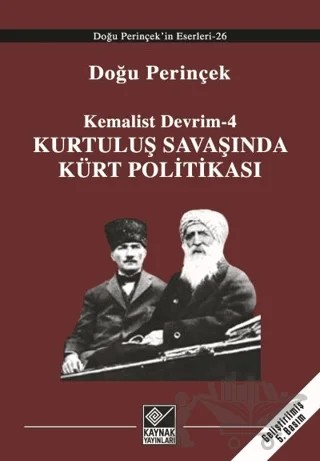 Kurtuluş Savaşı’nda Kürt Politikası – Doğu Perinçek – Kaynak Yayınları kitap kapağı