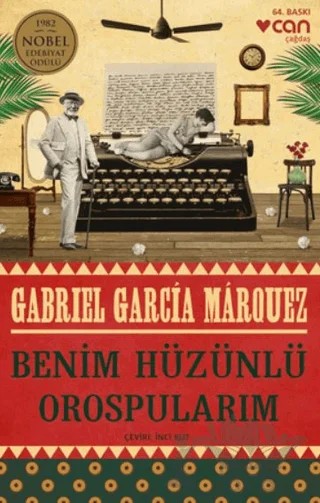Benim Hüzünlü Orospularım – Gabriel Garcia Marquez – Can Yayınları kitap kapağı