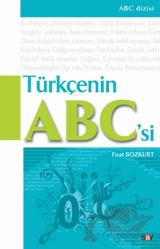 Türkçenin ABC’si – Fuat Bozkurt – Say Yayınları kitap kapağı