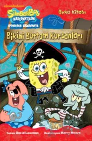 Sünger Bob - Bikini Bottom Korsanları Öykü Kitabı – Kolektif – Doğan Egmont Yayıncılık kitap kapağı