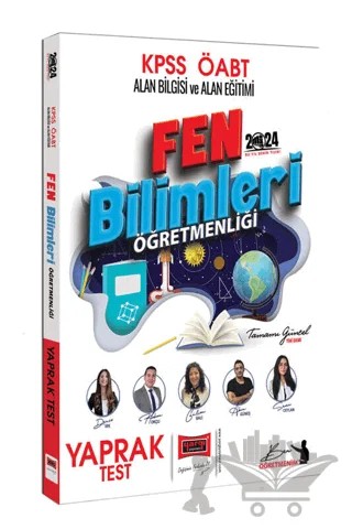 2024 ÖABT Fen Bilimleri Öğretmenliği Yaprak Test – Kolektif – Yargı Yayınevi kitap kapağı