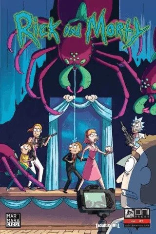 Rick and Morty 27 – Zac Gorman – Marmara Çizgi kitap kapağı
