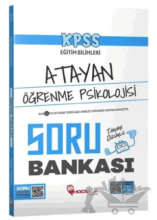 KPSS Eğitim Bilimleri Öğrenme Psikolojisi Atayan Soru Bankası Çözümlü – Kolektif – Hoca Kafası Yayınları kitap kapağı