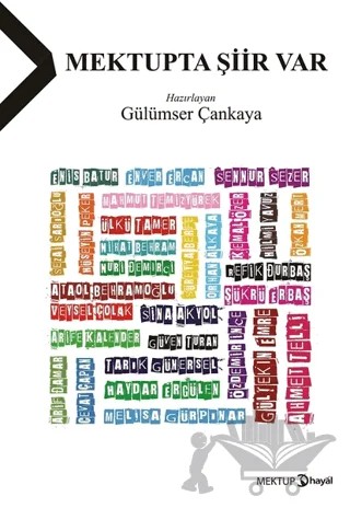 Mektupta Şiir Var – Gülümser Çankaya – Hayal Yayınları kitap kapağı