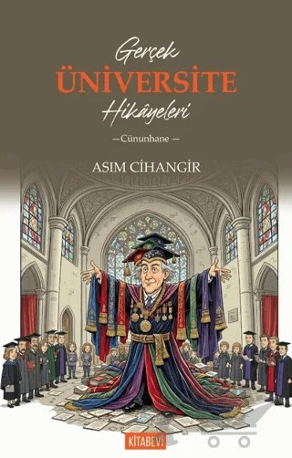 Gerçek Üniversite Hikayeleri – Asım Cihangir – Kitabevi Yayınları kitap kapağı