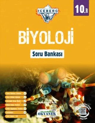 10. Sınıf Iceberg Biyoloji Soru Bankası – Yeşim Kabadaş Kırsaç – Okyanus Yayınları kitap kapağı