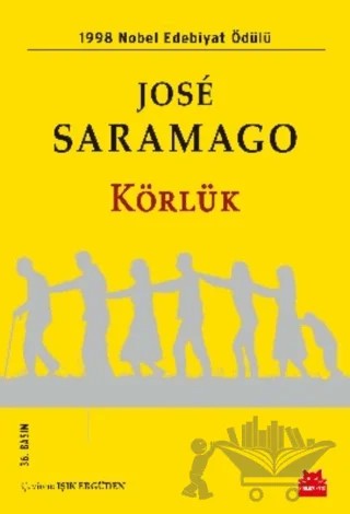 Körlük – Jose Saramago – Kırmızı Kedi Yayınevi kitap kapağı