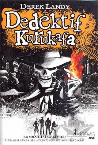 Dedektif Kurukafa – Derek Landy – Artemis Yayınları kitap kapağı