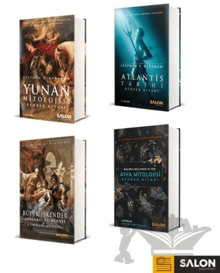 Rehber Kitap Seti-4 Kitap Takım – Stephen P. Kershaw, Richard A. Billows, Ellen Oh, Elsie Chapman – Salon Yayınları kitap kapağı