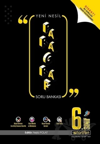 6. Sınıf Paragraf Soru Bankası – Kolektif – Startfen Yayınları kitap kapağı