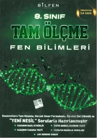 8. Sınıf Fen Bilimleri Tam Ölçme – Kolektif – Bilfen Yayıncılık kitap kapağı