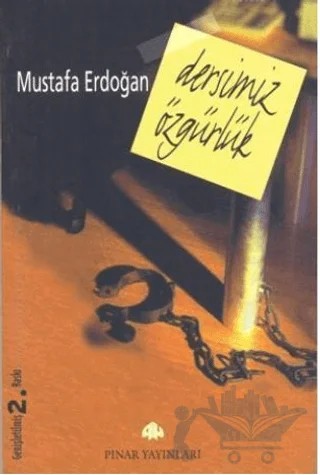 Dersimiz Özgürlük – Mustafa Erdoğan – Pınar Yayınları kitap kapağı