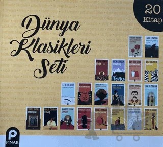 Dünya Klasikleri Seti (20 Kitap Takım) – Kolektif – Pınar Yayınları kitap kapağı