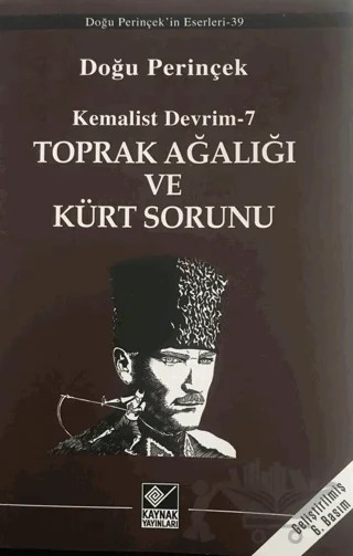 Toprak Ağalığı ve Kürt Sorunu – Doğu Perinçek – Kaynak Yayınları kitap kapağı