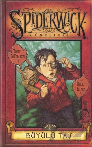 Spiderwick Günceleri - Büyülü Taş – Holly Black, Tony Diterlizzi – Doğan Egmont Yayıncılık kitap kapağı