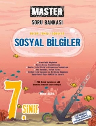 7. Sınıf Master Sosyal Bilgiler Soru Bankası – Kolektif – Okyanus Yayınları kitap kapağı