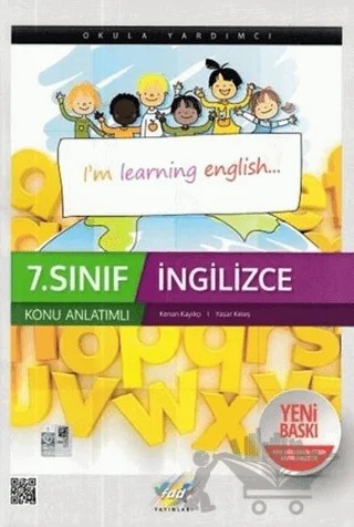 7. Sınıf İngilizce Konu Anlatımlı – Kenan Kaynakçı, Yaşar Keleş – Fdd Yayınları kitap kapağı