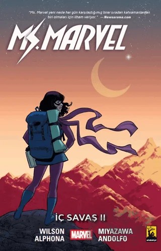 Ms. Marvel Cilt 6: İç savaş II – G. Willow Wilson – Arka Bahçe Yayıncılık kitap kapağı