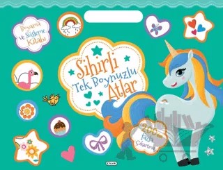 Sihirli Tek Boynuzlu Atlar – Kolektif – Çiçek Yayıncılık kitap kapağı