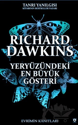 Yeryüzündeki En Büyük Gösteri – Rıchard Dawkıns – Kuzey Yayınları kitap kapağı