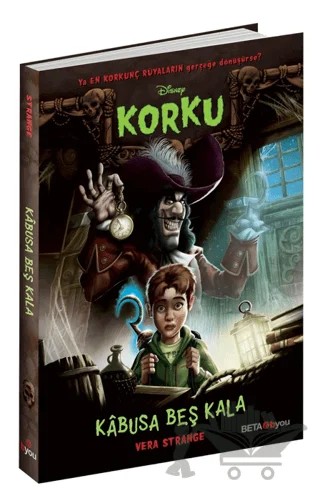 Disney Korku Kabusa Beş Kala – Vera Strange – Beta Byou kitap kapağı