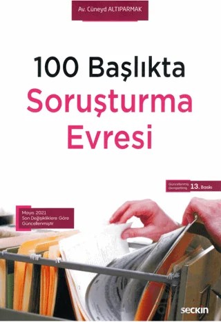Soruşturma Evresi – Cüneyd Altıparmak – Seçkin Yayıncılık kitap kapağı