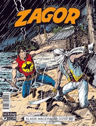 Zagor Klasik Maceralar Cilt 120 – Mauro Boselli – Lal Kitap kitap kapağı