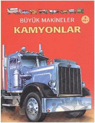 Büyük Makineler: Kamyonlar – Harriet Castor – TÜBİTAK Yayınları kitap kapağı
