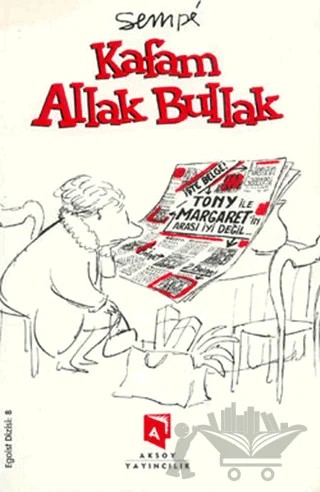 Kafam Allak Bullak – Jean Jacques Sempe – Aksoy Yayıncılık kitap kapağı