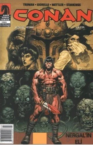 Conan Sayı: 47 Nergal’in Eli – Lal Kitap kitap kapağı