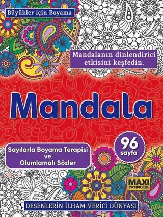 Sayılarla Mandala – Kollektif – Maxi Yayıncılık kitap kapağı