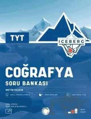 TYT Iceberg Coğrafya Soru Bankası – Metin Taşkın – Okyanus Yayınları kitap kapağı