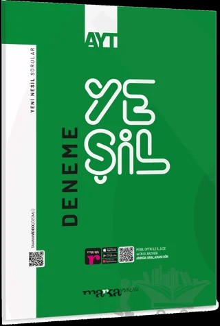 AYT Yeşil Deneme – Kolektif – Marka Yayınları kitap kapağı