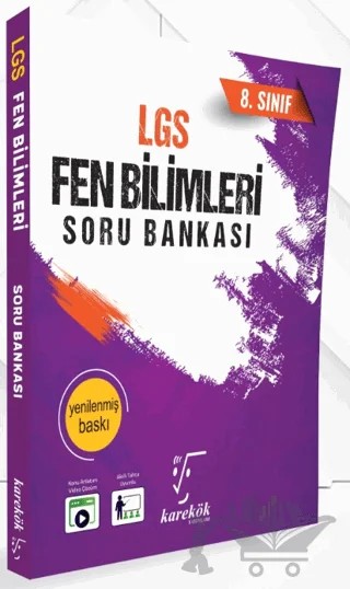 8. Sınıf LGS Fen Bilimleri Soru Bankası – İnan Şarman – Karekök Yayıncılık kitap kapağı