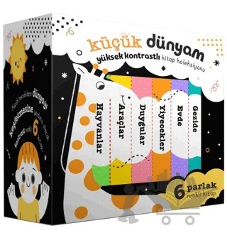 Küçük Dünyam Kütüphanesi – Kolektif – İndigo Çocuk kitap kapağı
