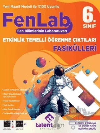 6. Sınıf Fenlab Etkinlik Temelli Öğrenme Çıktıları Fasikülleri Fen Bilimleri – Kolektif – Talentteam Yayıncılık kitap kapağı