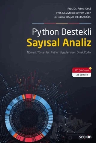 Python Destekli Sayısal Analiz – Fatma Ayaz – Seçkin Yayıncılık kitap kapağı