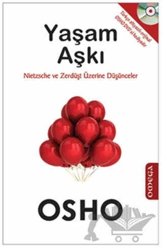 Yaşam Aşkı – Osho (Bhagwan Shree Rajneesh) – Omega kitap kapağı
