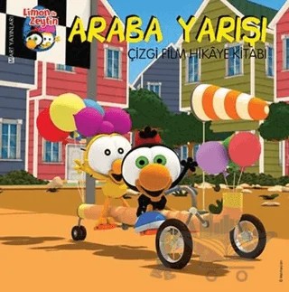 Limon ile Zeytin - Araba Yarışı – Kolektif – Mart Yayınları kitap kapağı
