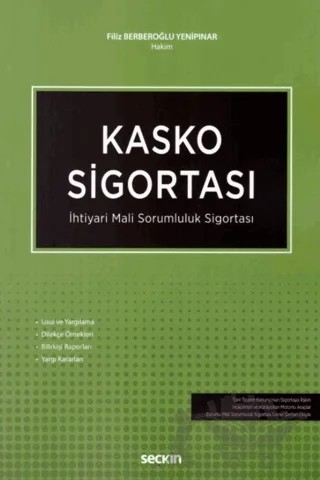 Kasko Sigortası – Filiz Berberoğlu Yenipınar – Seçkin Yayıncılık kitap kapağı