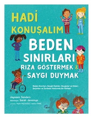 Hadi Konuşalım Beden Sınırları Rıza Göstermek - Saygı Duymak – Hatice Tanık, Yeşim Fazlıoğlu – İgloo Yayınevi kitap kapağı