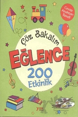 Çöz Bakalım Eğlence 200 Etkinlik – Nurten Ertaş – Yuva Yayınları kitap kapağı