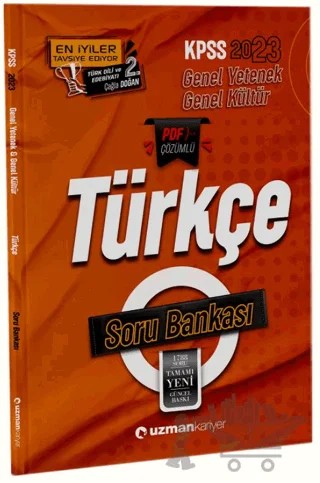 2023 KPSS Türkçe Soru Bankası PDF Çözümlü – Berk Ekici, Kadriye Aytekin, Haydar Ceylan – Uzman Kariyer Yayınları kitap kapağı