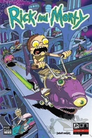 Rick and Morty 7 – Zac Gorman – Marmara Çizgi kitap kapağı