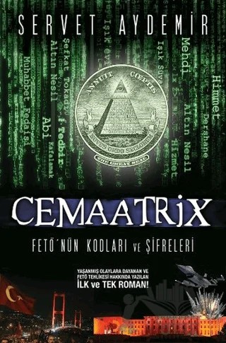 Cemaatrix - Fetö'nün Kodları ve Şifreleri – Servet Aydemir – Cinius Yayınları kitap kapağı