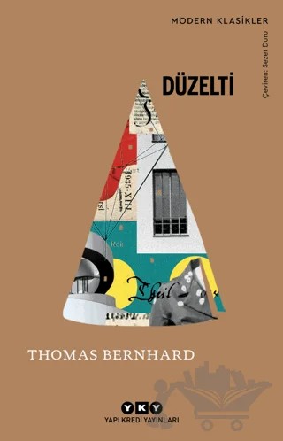 Düzelti – Thomas Bernhard – Yapı Kredi Yayınları kitap kapağı