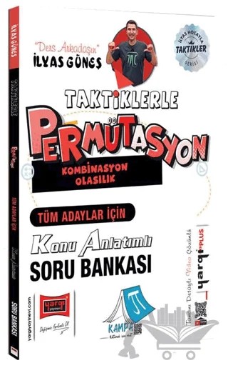 Tüm Adaylar İçin Taktiklerle Permütasyon Konu Anlatımlı Soru Bankası – İlyas Güneş – Yargı Yayınevi kitap kapağı